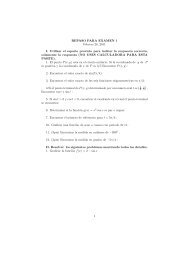 REPASO PARA EXAMEN 1 Febrero 28, 2011 I. Utilizar el espacio ...