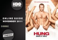 november 2011 online guide - HBO.com