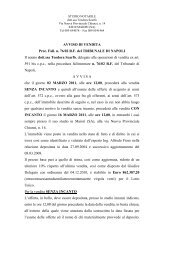 AVVISO DI VENDITA Proc. Fall. n. 76/02 R.F. del TRIBUNALE DI ...