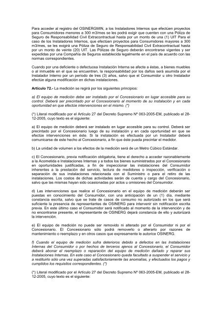 Decreto Supremo N° 040-2008-EM - osinergmin