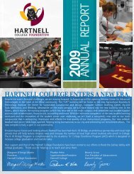 2009 ANNUAL REPORT - Hartnell College!!