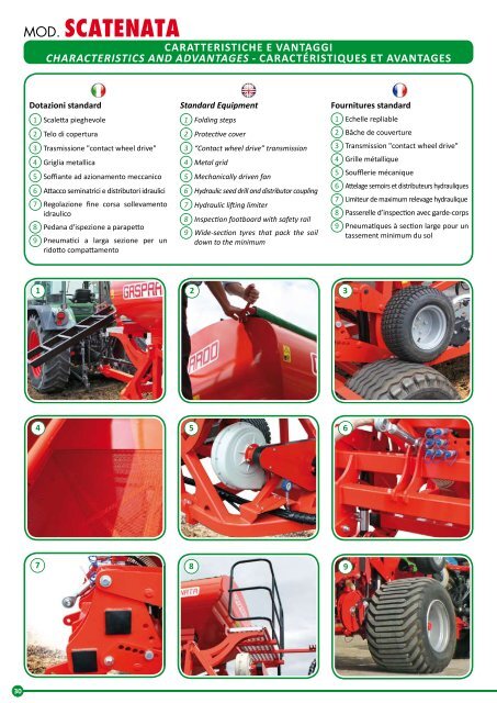 Leaflet seed drills - Maschio