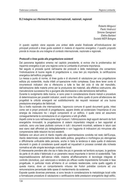 Scarica la ricerca - vol I (13,1 MB) - federcasa lombardia