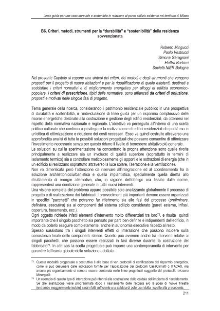 Scarica la ricerca - vol I (13,1 MB) - federcasa lombardia