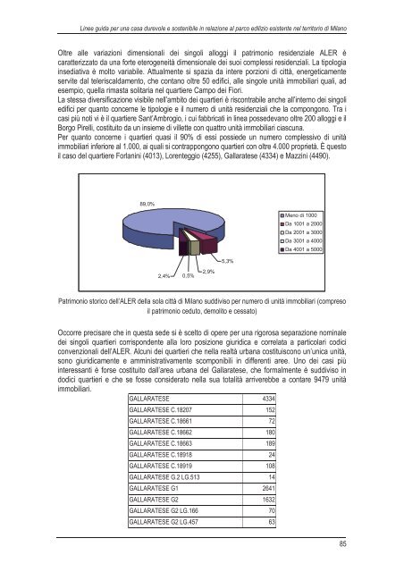 Scarica la ricerca - vol I (13,1 MB) - federcasa lombardia