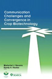 Communication Challenges and Convergence in Crop ... - isaaa