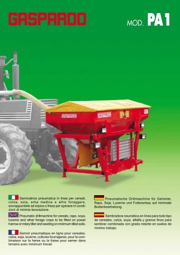 MOD. PA1 - Maschio France