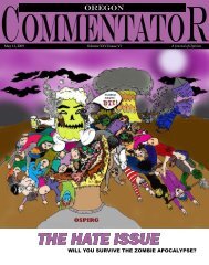 The Hate Issue (.pdf) - Oregon Commentator