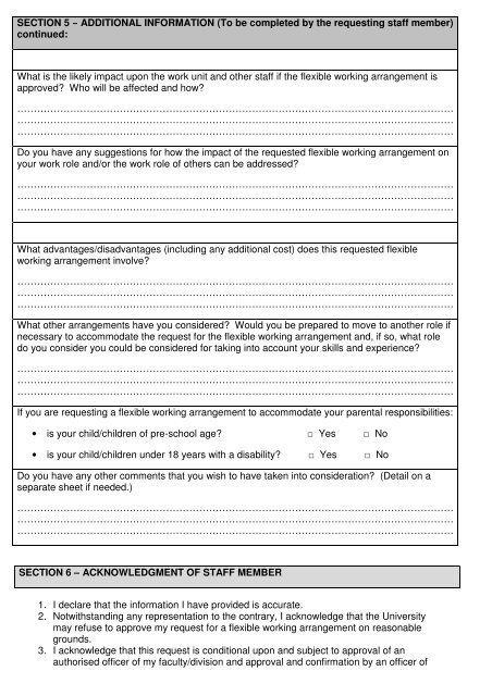 Flexible Working Arrangements Request Form - Adm.monash.edu.au