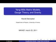 Yang-Mills Matrix Models, Gauge Theory, and Gravity.