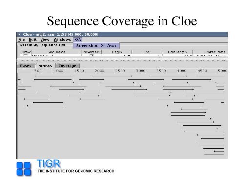 sequencing gap - Rice Genome Annotation Project