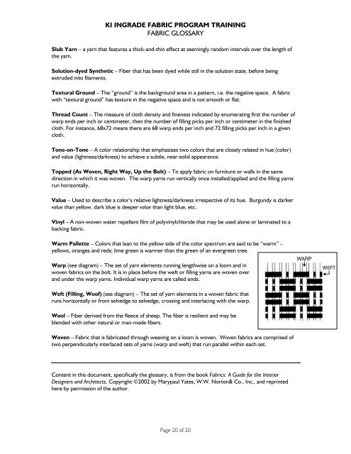 Fabric Training Document_FINAL_020708.pdf - KI.com