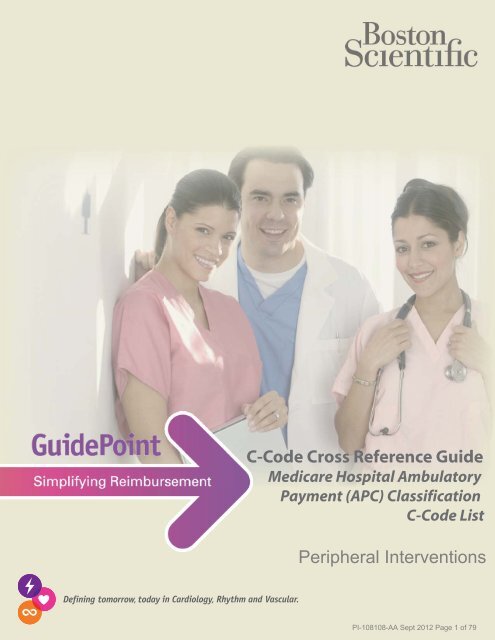 C-Code Cross Reference Guide Peripheral ... - Boston Scientific