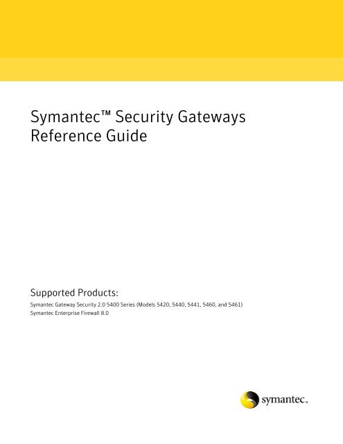 Symantec Gateway Security 5420 Firewall VPN w/ 6 NIC Internet ports 