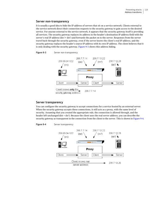 Symantecâ¢ Security Gateways Reference Guide - Sawmill