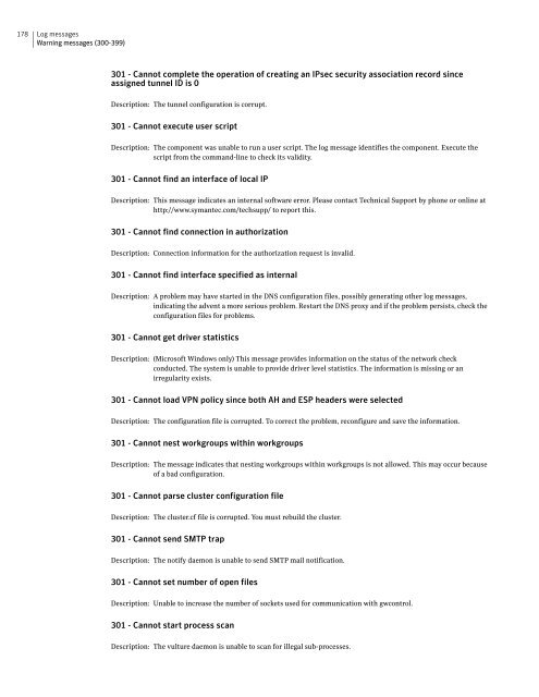 Symantecâ¢ Security Gateways Reference Guide - Sawmill