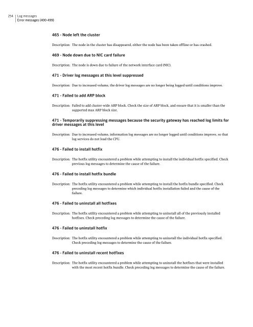 Symantecâ¢ Security Gateways Reference Guide - Sawmill