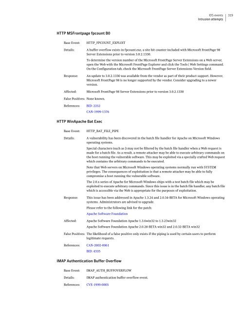 Symantecâ¢ Security Gateways Reference Guide - Sawmill