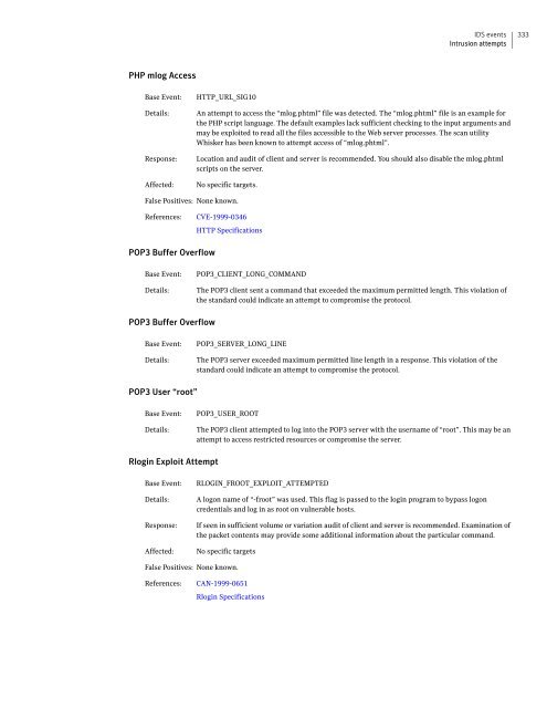 Symantecâ¢ Security Gateways Reference Guide - Sawmill