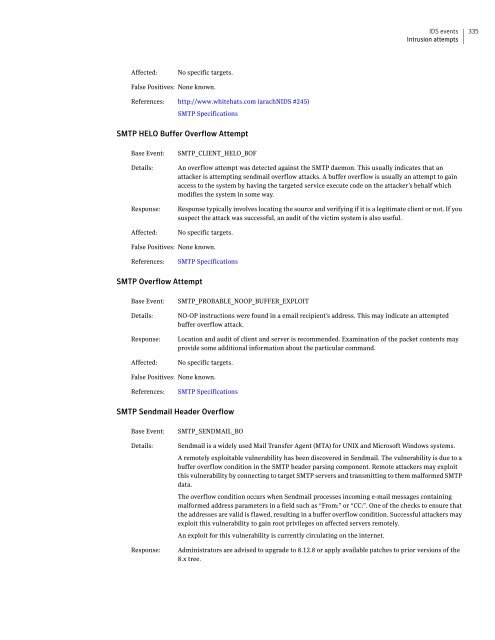 Symantecâ¢ Security Gateways Reference Guide - Sawmill