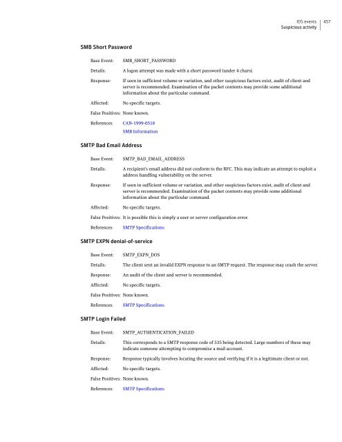 Symantecâ¢ Security Gateways Reference Guide - Sawmill