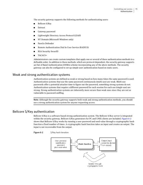 Symantecâ¢ Security Gateways Reference Guide - Sawmill