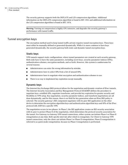 Symantecâ¢ Security Gateways Reference Guide - Sawmill