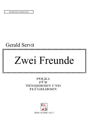 Zwei Freunde - Gratis Noten Download