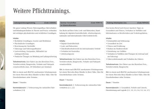 Mercedes-Benz ProfiTraining 2013. - Schmolck