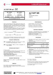 ALT/GPT BR - LINEAR CHEMICALS