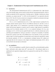 Fundamentals of Electrogenerated Chemiluminescence (ECL)