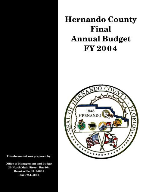 Download PDF File - Hernando County
