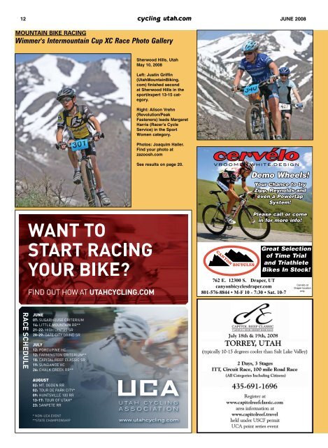 June 2008 Issue - Cycling Utah
