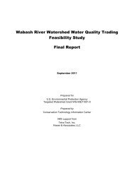 Wabash River Basin Water Quality Trading Feasibility Study: