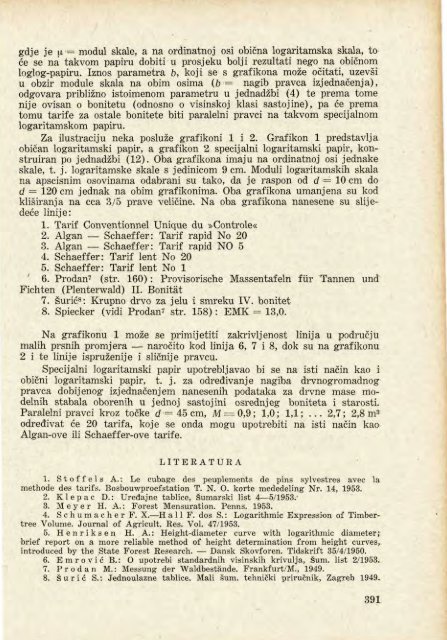 Å UMARSKI LIST 8/1954