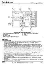 HP Integrity rx2660 Server