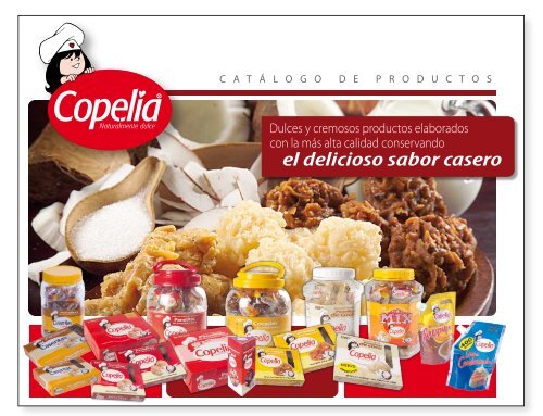 Panelitas de Arequipe y Coco - ALIMENTOS COPELIA, panelitas ...