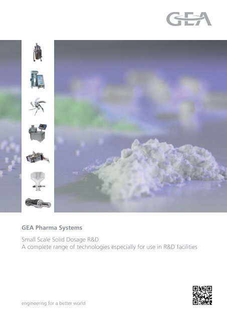 GEA Pharma Systems Small Scale Solid Dosage R&D A complete ...