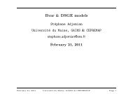 Bvar & DSGE models - Dynare