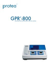 GPRÂ®-800 - Protea Biosciences