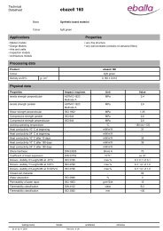 DATASHEET (UK) ebazell 160 - Ebalta