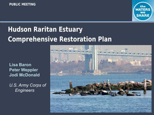 Hudson Raritan Estuary Comprehensive Restoration Plan
