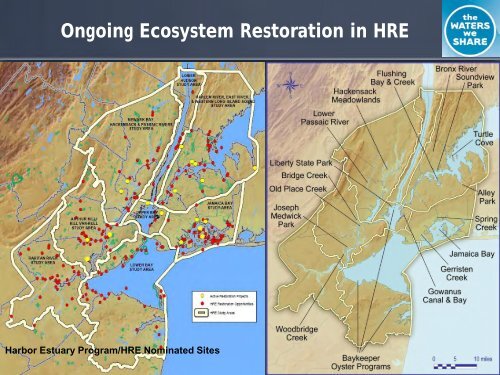 Hudson Raritan Estuary Comprehensive Restoration Plan