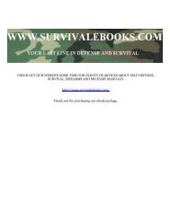 US Army Journalist - Course - Survival Books