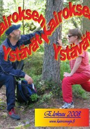 Kairoksen Ystävät Elokuu 2008