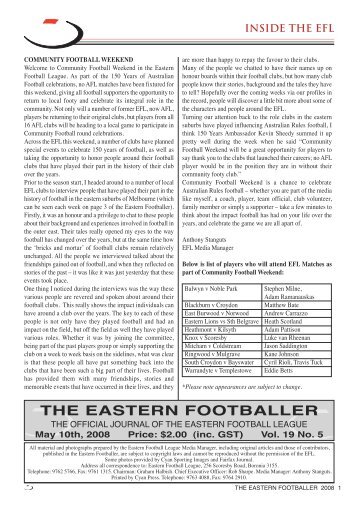 THE EASTERN FOOTBALLER - hosting2.sporting... - SportingPulse