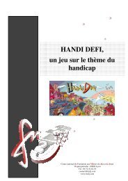 HANDI DEFI, un jeu sur le thÃ¨me du handicap HANDI ... - Handiplace