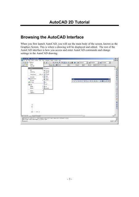 Chapter 1 Introduction to AutoCAD - FET