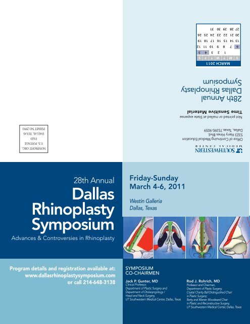 Westin Galleria - Dallas Rhinoplasty Symposium