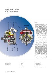 Design and Function of ZF Vane Pumps - ZF Lenksysteme